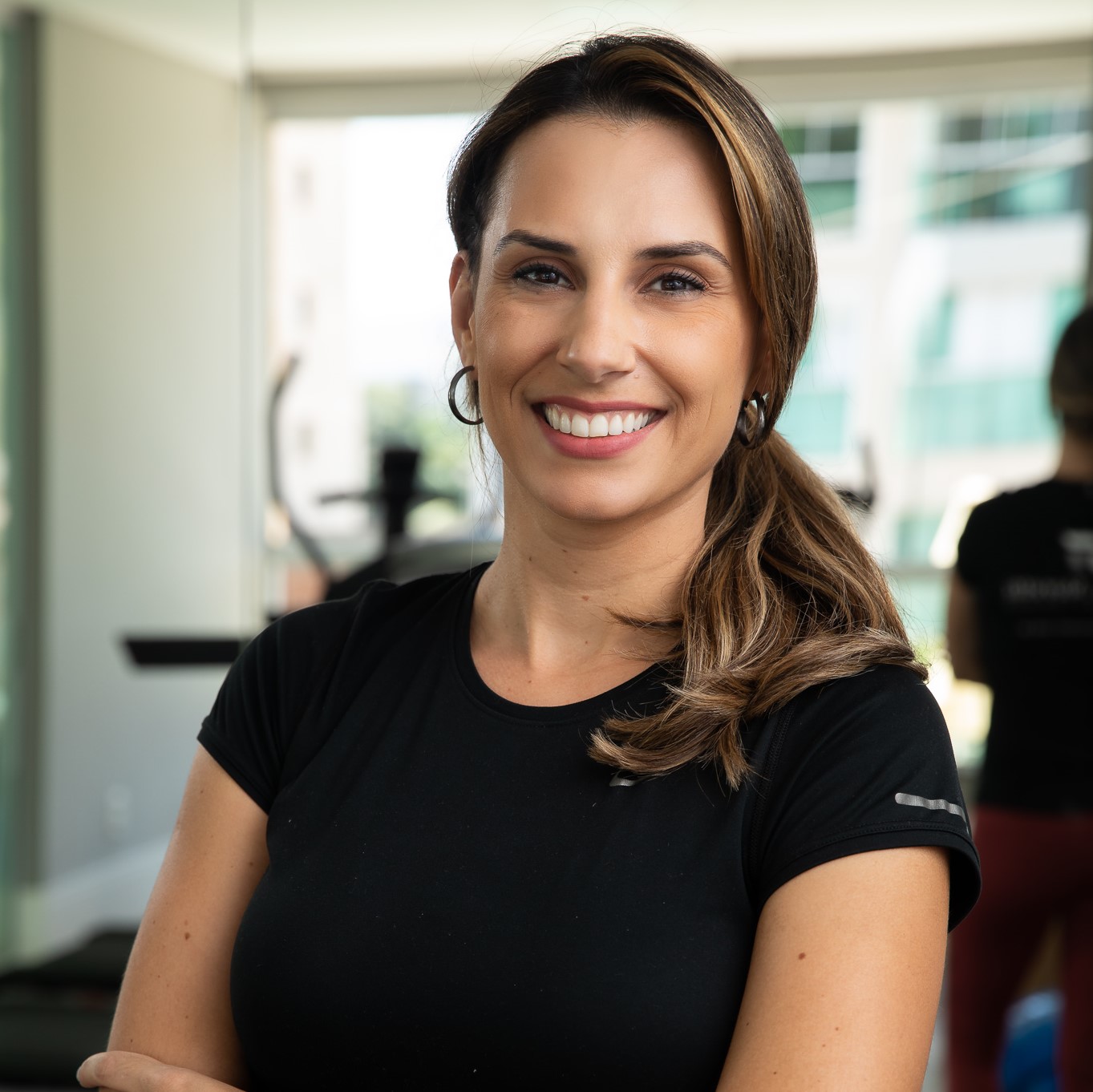 Talita Moretti, personal trainer, em Blumenau/SC